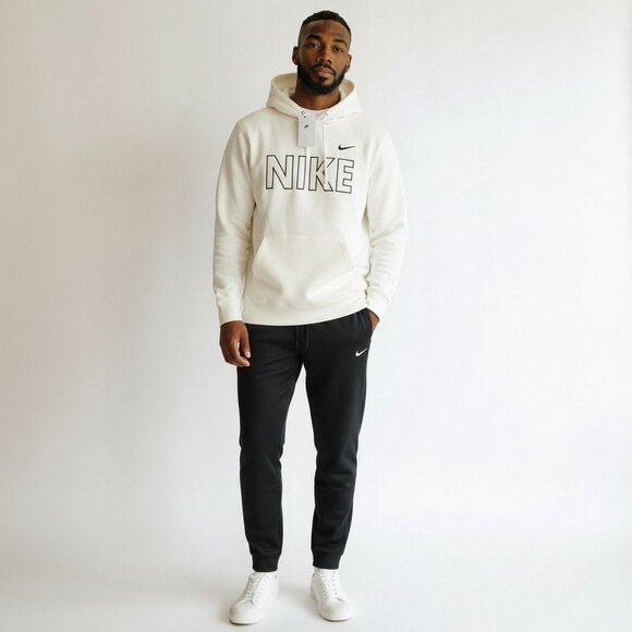 Nike Swoosh 2 Piece Sweatsuit Men's Size 2XL Fleece Tracksuit Gift Set NWT - Picture 3 of 12